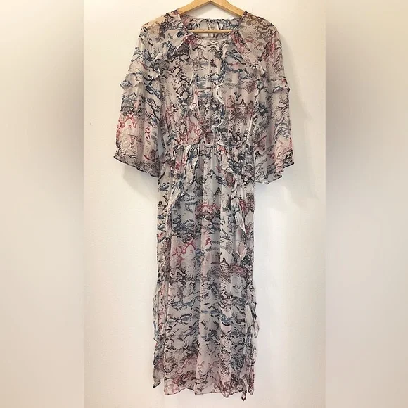 IRO PRINTED DRESS - Picture 5 of 15